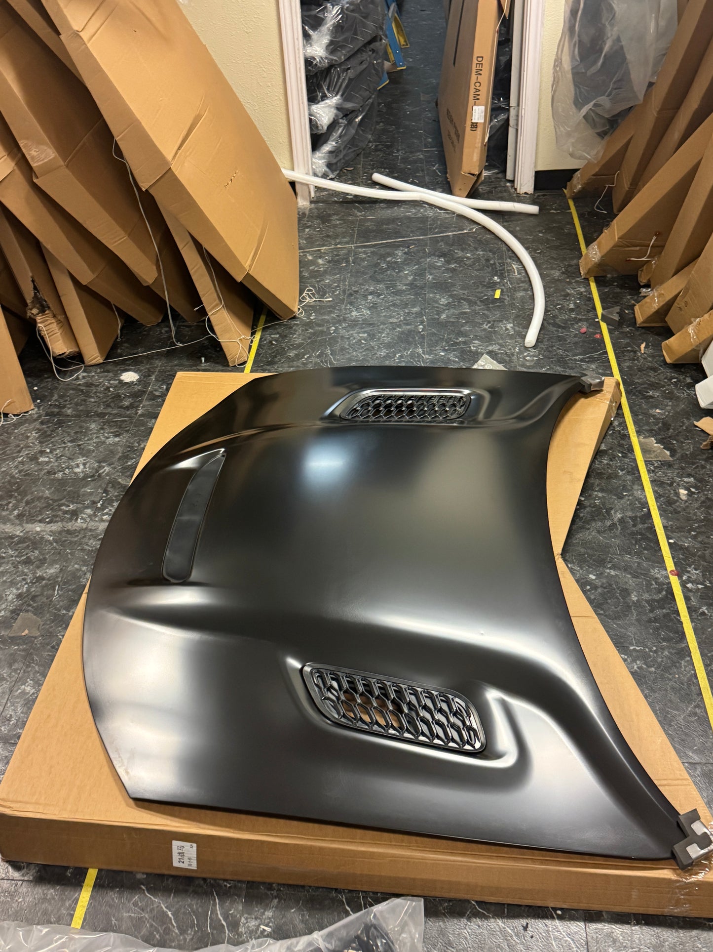 Fits 2015 - 2023 Dodge Charger SRT Hellcat Redeye Style Hood Aluminum