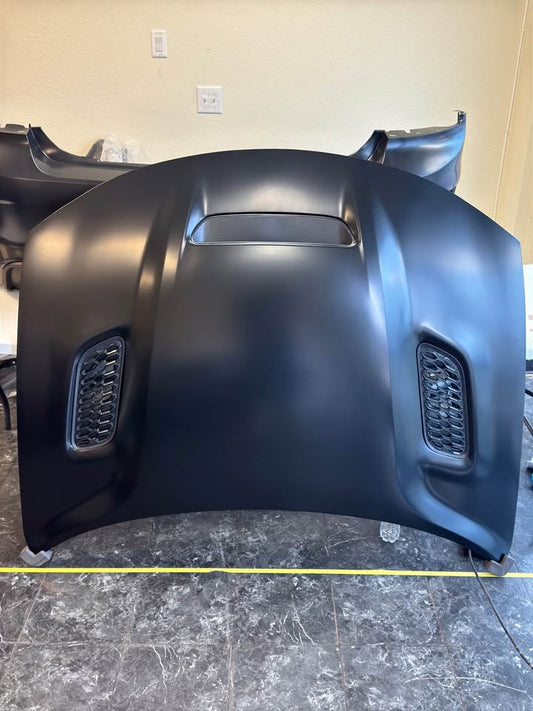 Fits 2015 - 2023 Dodge Charger SRT Hellcat Redeye Style Hood Aluminum