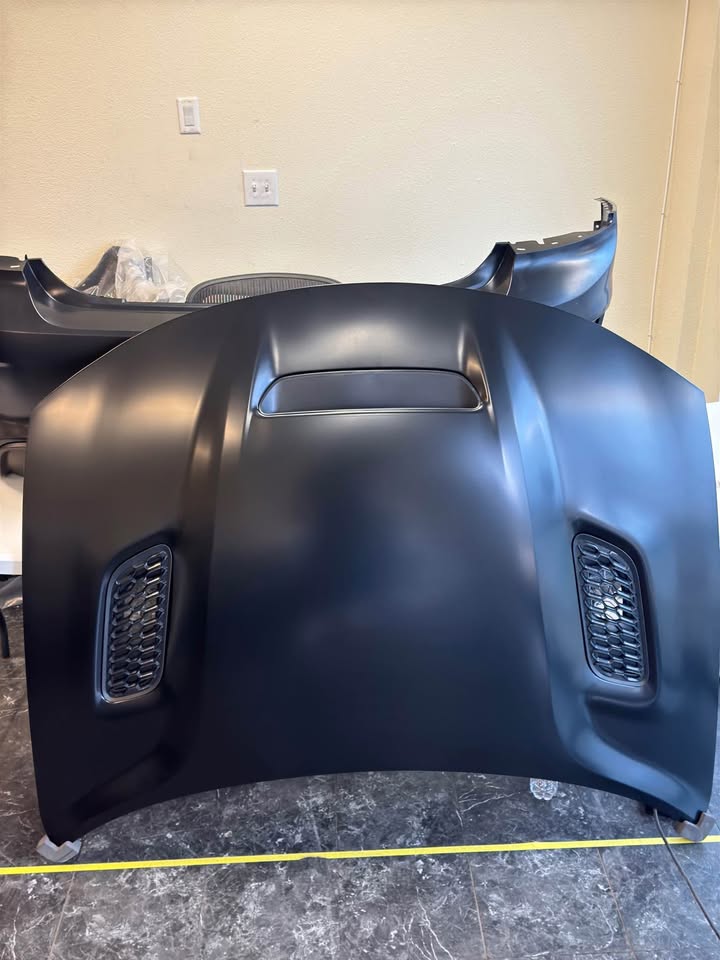 Fits 2015 - 2023 Dodge Charger SRT Hellcat Redeye Style Hood Aluminum